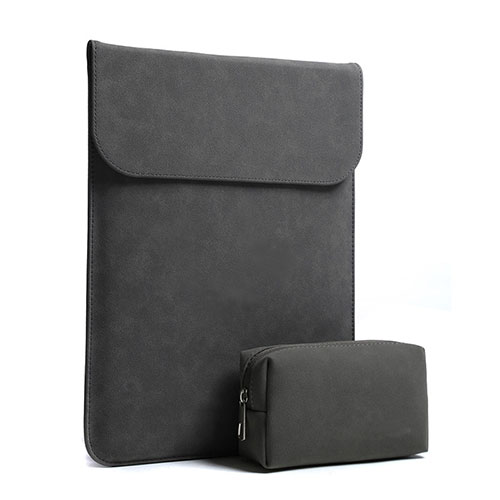 Sleeve Velvet Bag Case Pocket S02 for Huawei Matebook D15 (2020) 15.6 Black