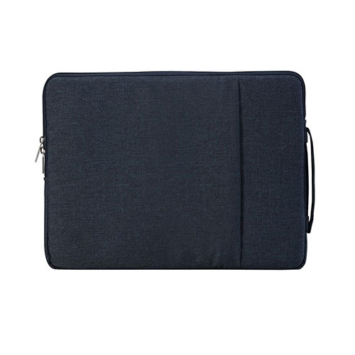 Sleeve Velvet Bag Case Pocket S02 for Samsung Galaxy Book Flex 13.3 NP930QCG Navy Blue