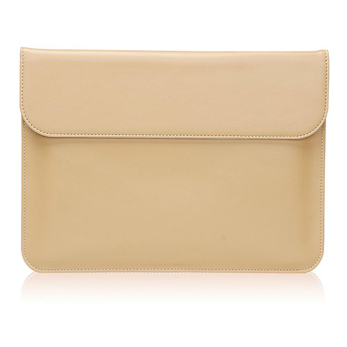 Sleeve Velvet Bag Leather Case Pocket for Huawei Matebook 13 (2020) Gold