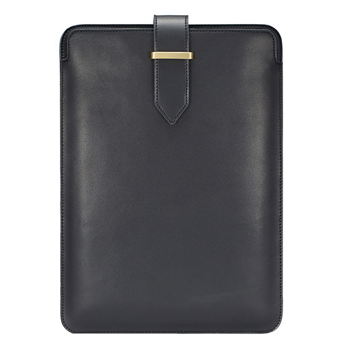 Sleeve Velvet Bag Leather Case Pocket L01 for Huawei Honor MagicBook 14 Black