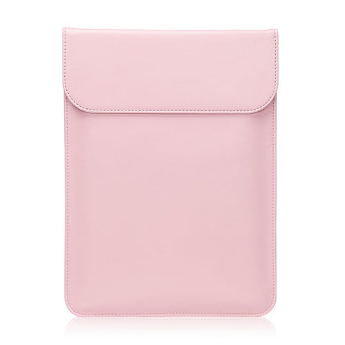 Sleeve Velvet Bag Leather Case Pocket L03 for Huawei Matebook D14 (2020) Pink