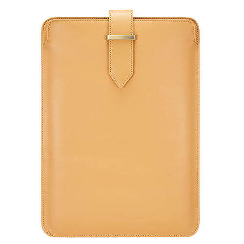 Sleeve Velvet Bag Leather Case Pocket L04 for Huawei Matebook 13 (2020) Orange