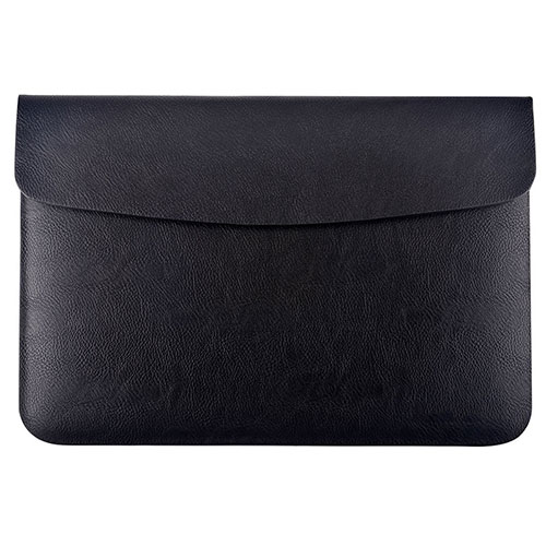 Sleeve Velvet Bag Leather Case Pocket L15 for Apple MacBook Pro 13 inch Black
