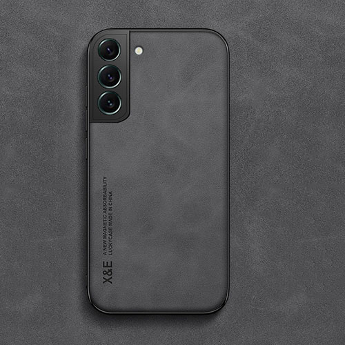 Soft Luxury Leather Snap On Case Cover C02 for Samsung Galaxy S25 5G Black