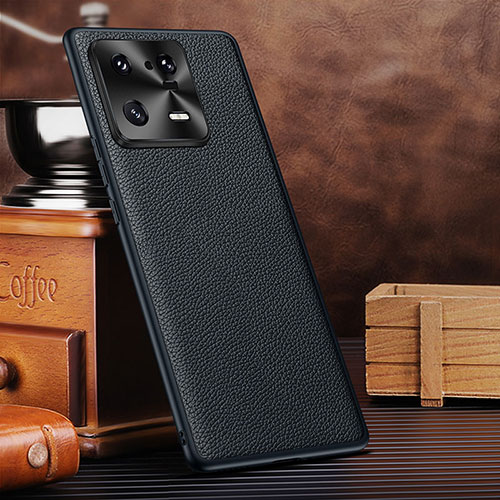Soft Luxury Leather Snap On Case Cover DL1 for Xiaomi Mi 13 Pro 5G Black
