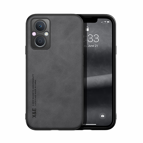 Soft Luxury Leather Snap On Case Cover DY2 for Oppo Reno8 Z 5G Black