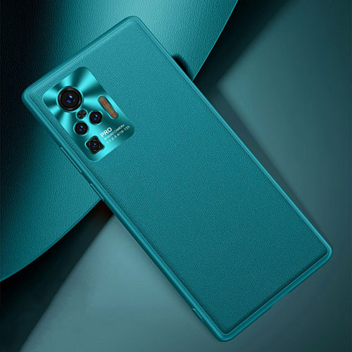 Soft Luxury Leather Snap On Case Cover for Vivo X50 Pro 5G Green