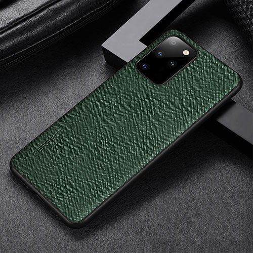 Soft Luxury Leather Snap On Case Cover GS1 for Samsung Galaxy S20 5G Green