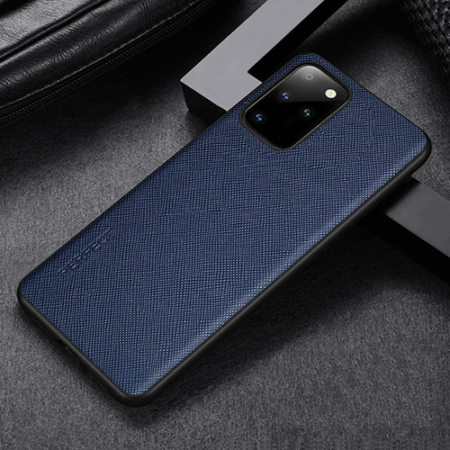 Soft Luxury Leather Snap On Case Cover GS1 for Samsung Galaxy S20 Plus 5G Blue