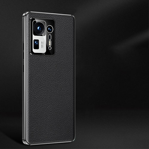 Soft Luxury Leather Snap On Case Cover JB2 for Xiaomi Mi Mix 4 5G Black