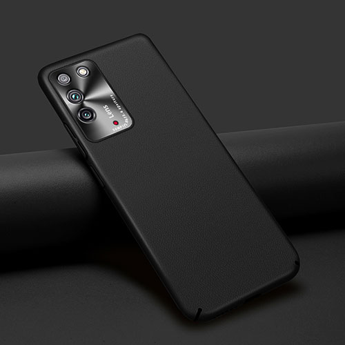 Soft Luxury Leather Snap On Case Cover R02 for Huawei Honor X10 5G Black