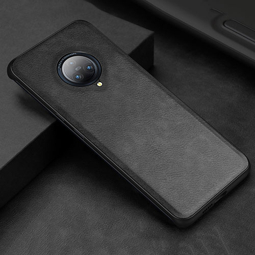 Soft Luxury Leather Snap On Case Cover S03 for Vivo Nex 3 Black
