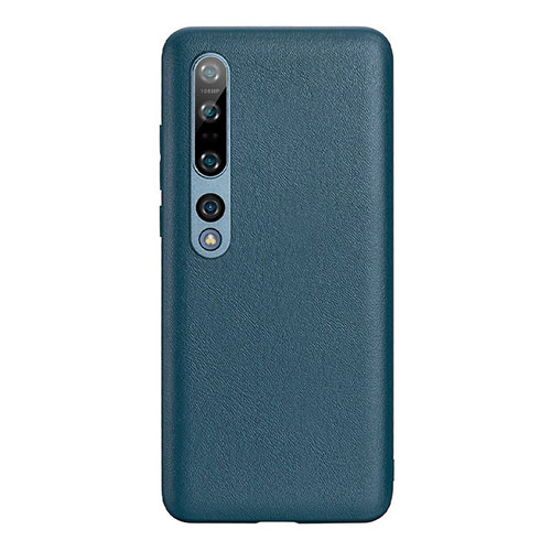 Soft Luxury Leather Snap On Case Cover S03 for Xiaomi Mi 10 Pro Green