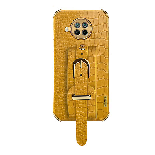 Soft Luxury Leather Snap On Case Cover XD1 for Xiaomi Mi 10T Lite 5G Yellow