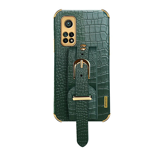 Soft Luxury Leather Snap On Case Cover XD1 for Xiaomi Mi 10T Pro 5G Green