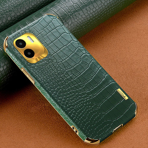 Soft Luxury Leather Snap On Case Cover XD1 for Xiaomi Redmi A2 Plus Green