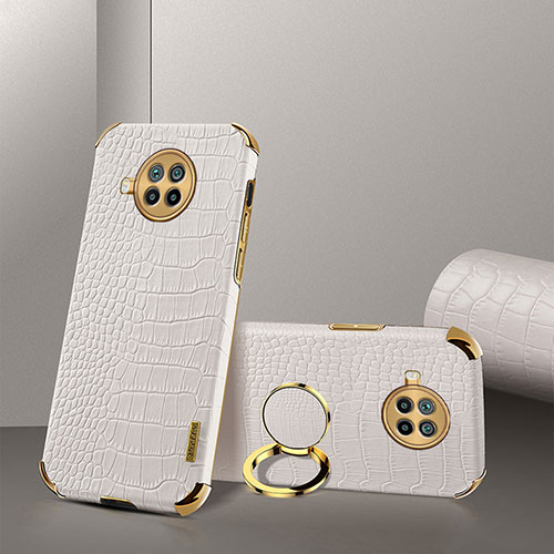 Soft Luxury Leather Snap On Case Cover XD2 for Xiaomi Mi 10T Lite 5G White
