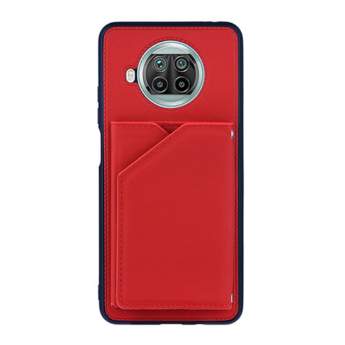 Soft Luxury Leather Snap On Case Cover Y01B for Xiaomi Mi 10T Lite 5G Red