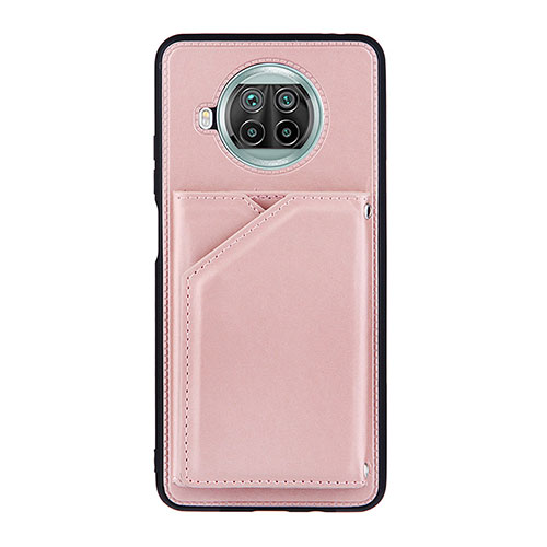 Soft Luxury Leather Snap On Case Cover Y01B for Xiaomi Mi 10T Lite 5G Rose Gold