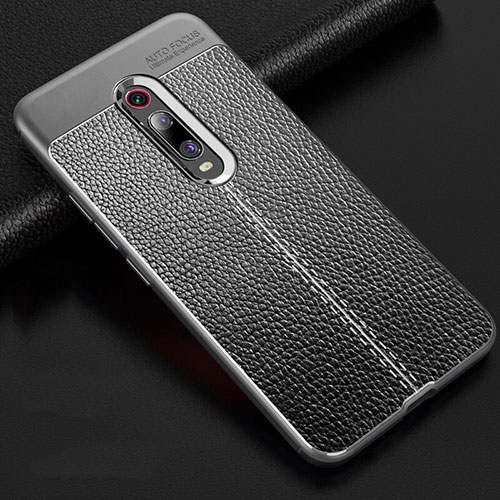 Soft Silicone Gel Leather Snap On Case Cover H03 for Xiaomi Redmi K20 Pro Gray