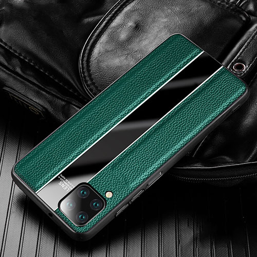 Soft Silicone Gel Leather Snap On Case Cover H04 for Huawei Nova 7i Green