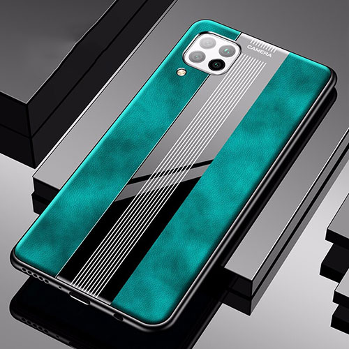 Soft Silicone Gel Leather Snap On Case Cover H05 for Huawei Nova 7i Green