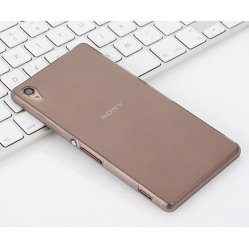 Soft Silicone Gel Matte Finish Case for Sony Xperia Z3 Gray