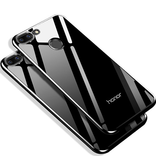 Soft Silicone Gel Mirror Cover Q01 for Huawei Honor 9 Lite Black