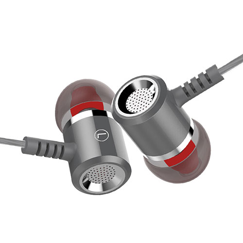 Sports Stereo Earphone Headphone In-Ear H25 Gray