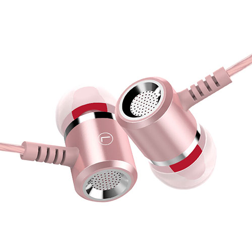 Sports Stereo Earphone Headphone In-Ear H25 Pink