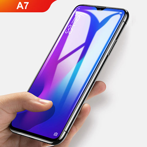 Tempered Glass Anti Blue Light Screen Protector Film B01 for Oppo A7 Clear