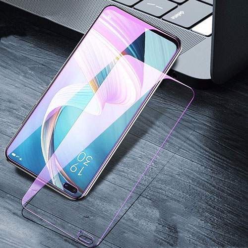 Tempered Glass Anti Blue Light Screen Protector Film B01 for Oppo Reno4 Z 5G Clear