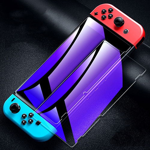 Tempered Glass Anti Blue Light Screen Protector Film B02 for Nintendo Switch Clear