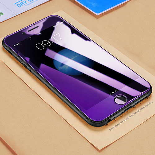Tempered Glass Anti Blue Light Screen Protector Film B03 for Apple iPhone 6 Plus Blue