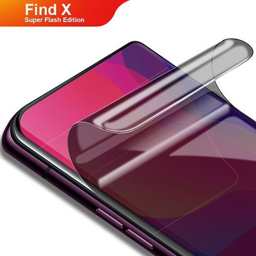 Tempered Glass Anti-Spy Screen Protector Film for Oppo Find X Super Flash Edition Clear