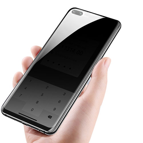 Tempered Glass Anti-Spy Screen Protector Film for Oppo Reno4 Z 5G Clear