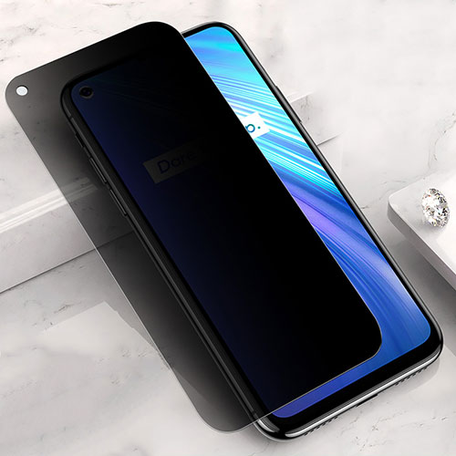 Tempered Glass Anti-Spy Screen Protector Film for Realme 6 Clear
