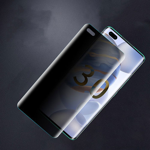 Tempered Glass Anti-Spy Screen Protector Film M01 for Huawei Honor 30 Pro+ Plus Clear