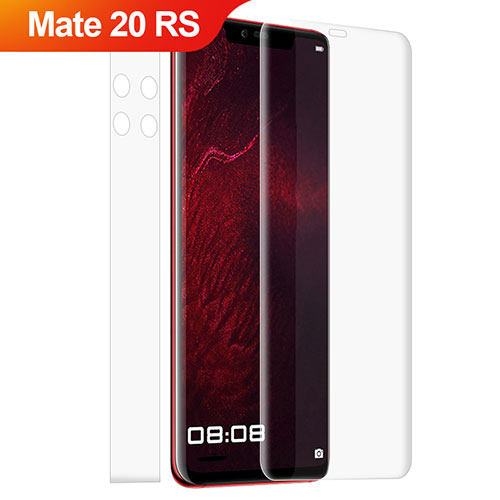 Tempered Glass Screen Protector Front and Back Film for Huawei Mate 20 RS Clear