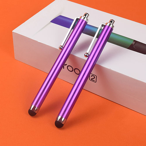 Touch Screen Stylus Pen Universal 2PCS H03 Purple