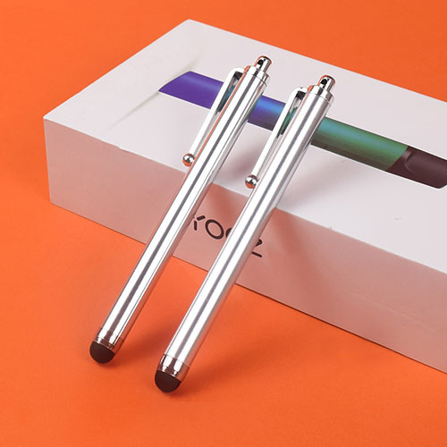 Touch Screen Stylus Pen Universal 2PCS H03 Silver