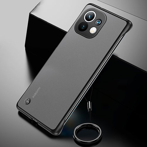 Transparent Crystal Hard Case Back Cover H01 for Xiaomi Mi Mix 4 5G Black
