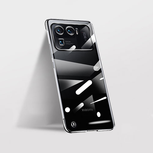 Transparent Crystal Hard Case Back Cover H03 for Xiaomi Mi 11 Ultra 5G Black