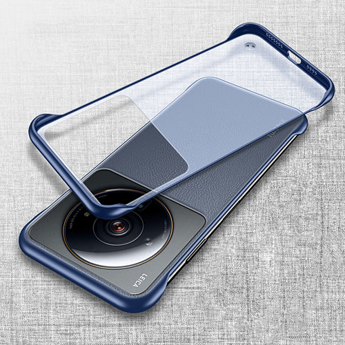 Transparent Crystal Hard Case Back Cover H04 for Xiaomi Mi 12 Ultra 5G Blue