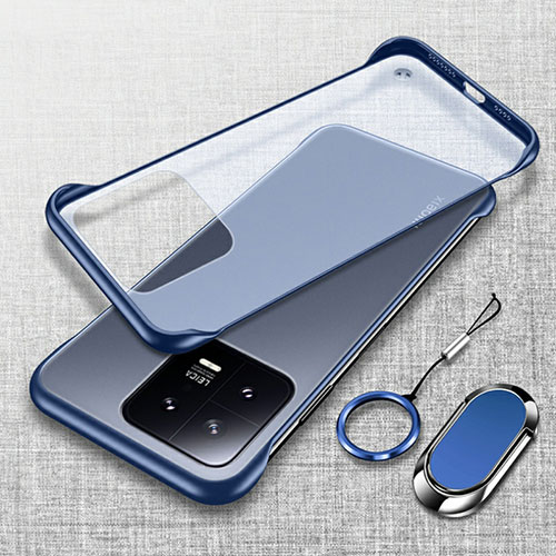 Transparent Crystal Hard Case Back Cover H05 for Xiaomi Mi 13 5G Blue