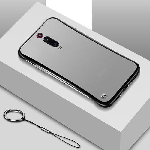 Transparent Crystal Hard Case Back Cover S01 for Xiaomi Mi 9T Pro Black