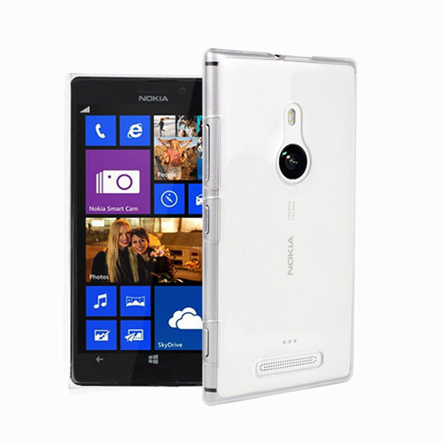 Transparent Crystal Hard Rigid Case Back Cover for Nokia Lumia 925 Clear