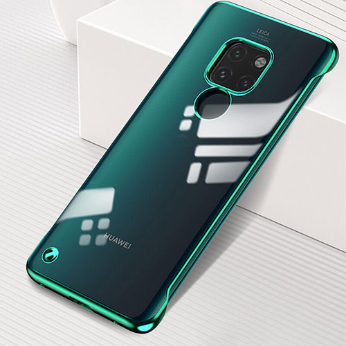 Transparent Crystal Hard Rigid Case Back Cover S01 for Huawei Mate 20 Green