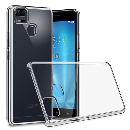 Transparent Crystal Hard Rigid Case Cover for Asus Zenfone 3 Zoom Clear