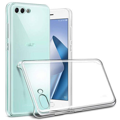 Transparent Crystal Hard Rigid Case Cover for Asus Zenfone 4 ZE554KL Clear